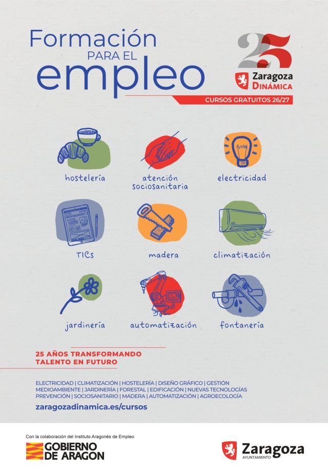 Cartel del nuevo programa formativo 26-27